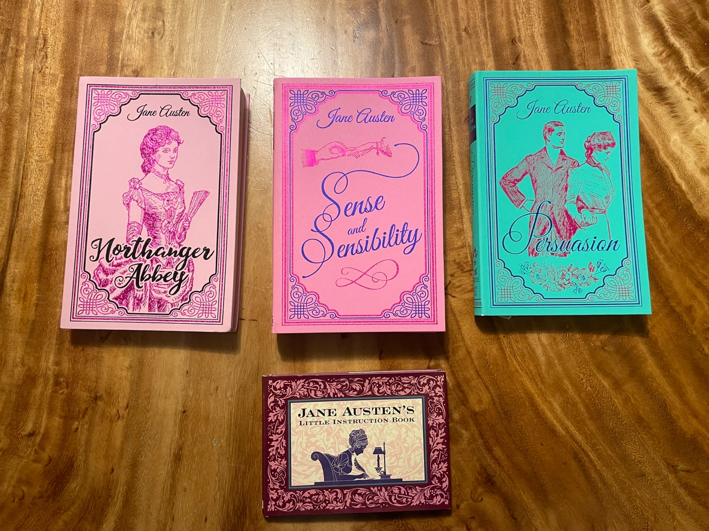 Jane Austen Book set Northanger, Sense Sensibility Persuasion