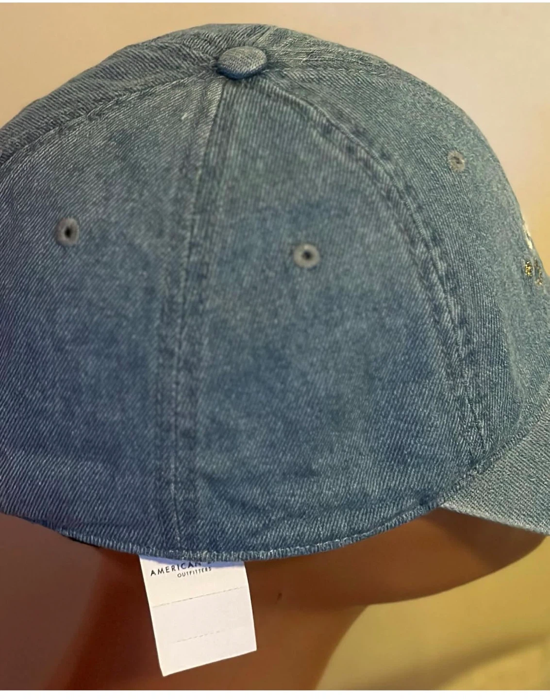 American Outfitters Cancer Constellation Denim Baseball Cap - photo 2