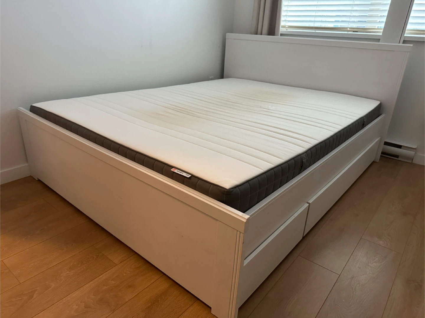 Ikea Double bed frame with drawers *FREE DELIVERY - photo 4