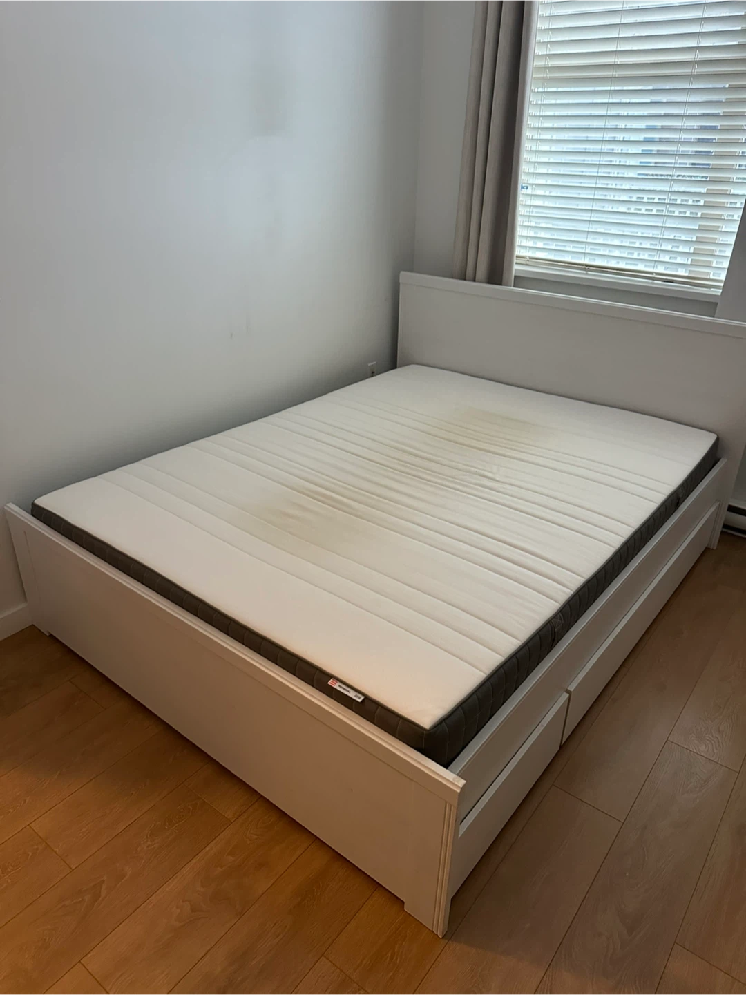 Ikea Double bed frame with drawers *FREE DELIVERY - photo 3