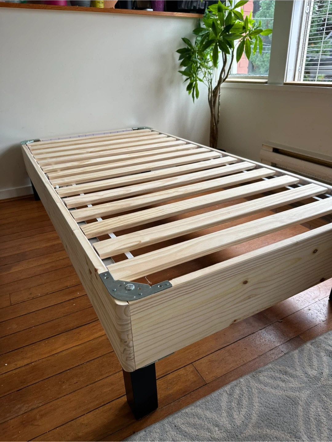 Ikea wood Twin bed frame *FREE DELIVERY - photo 2