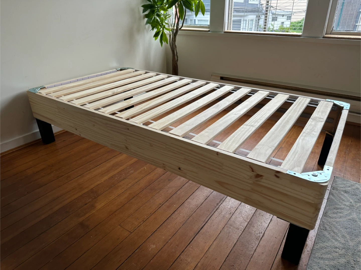 Ikea wood Twin bed frame *FREE DELIVERY - photo 4