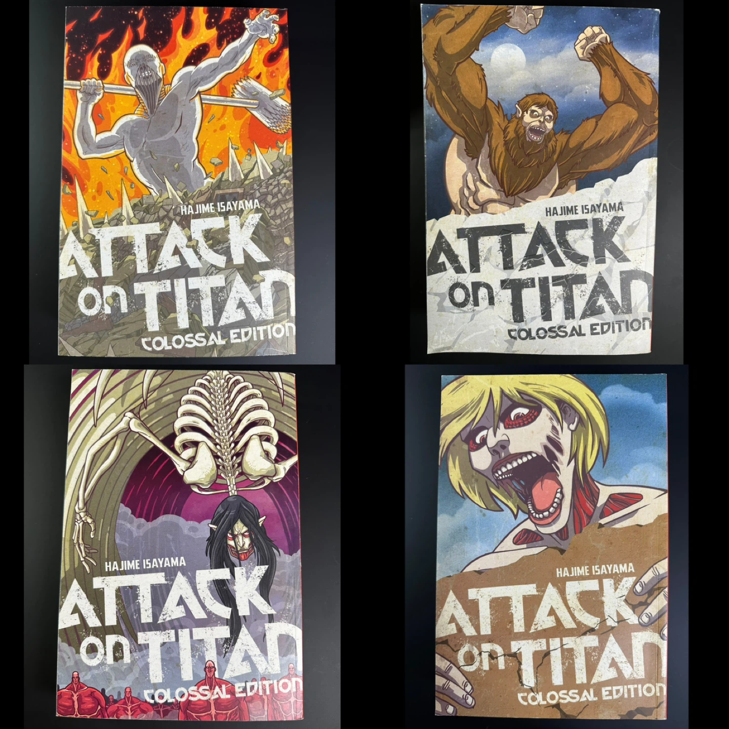 Attack On Titan: Colossal Editions (4 Books)