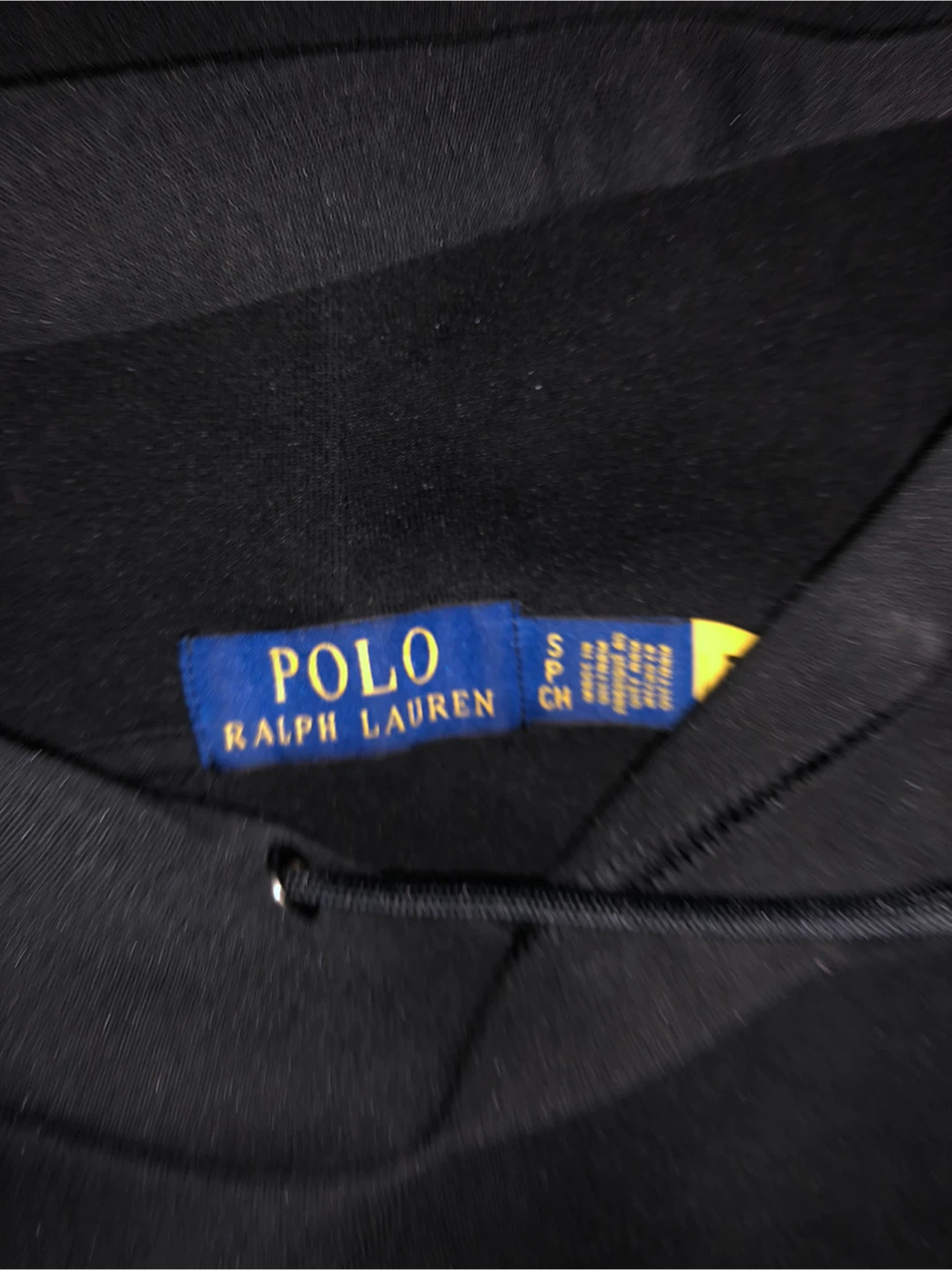 Polo Ralph Lauren Black Hoodie with Red Pony Logo - photo 2