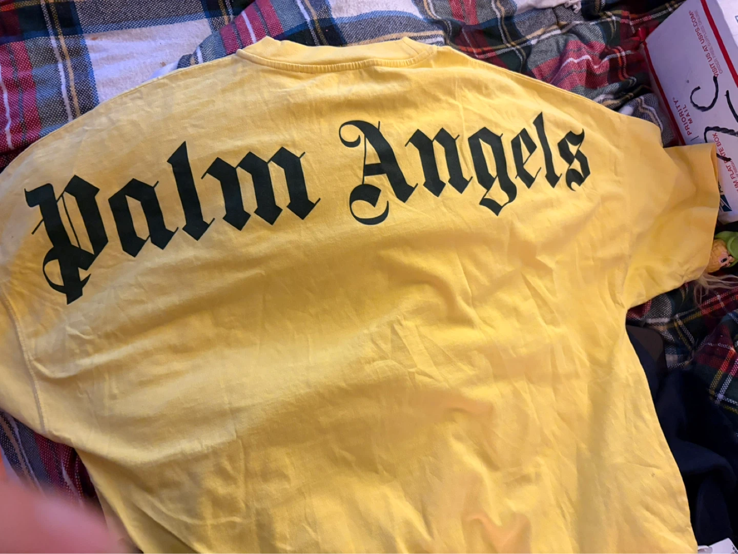 Palm Angels Yellow T-Shirt