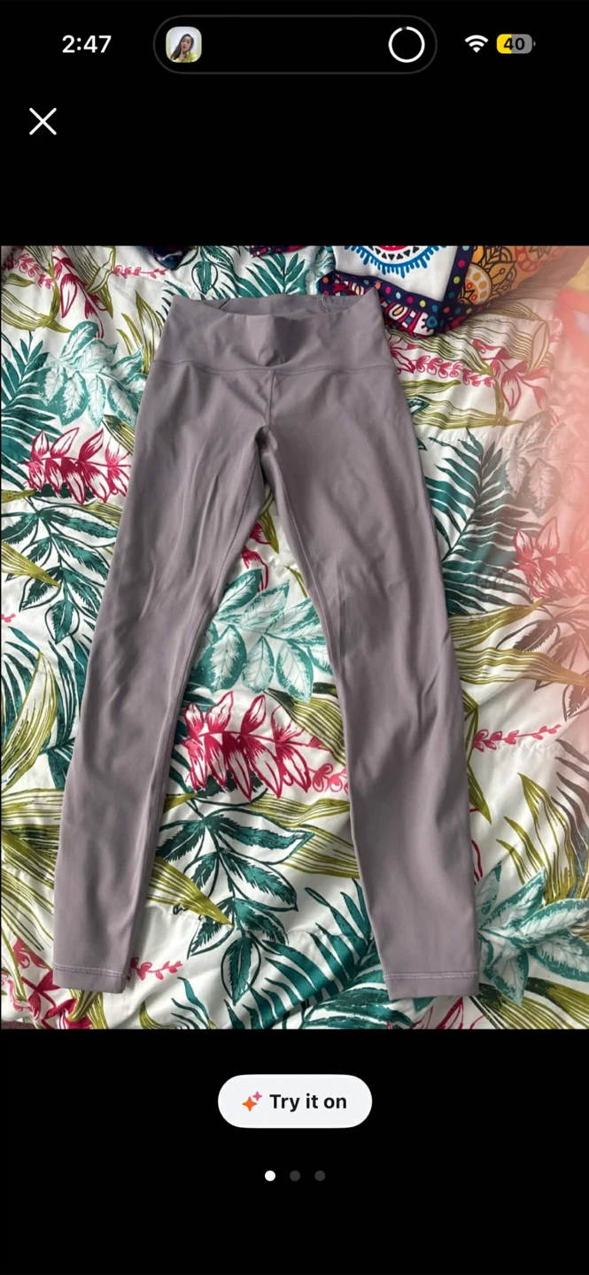 Lululemon Light  Purple Leggings