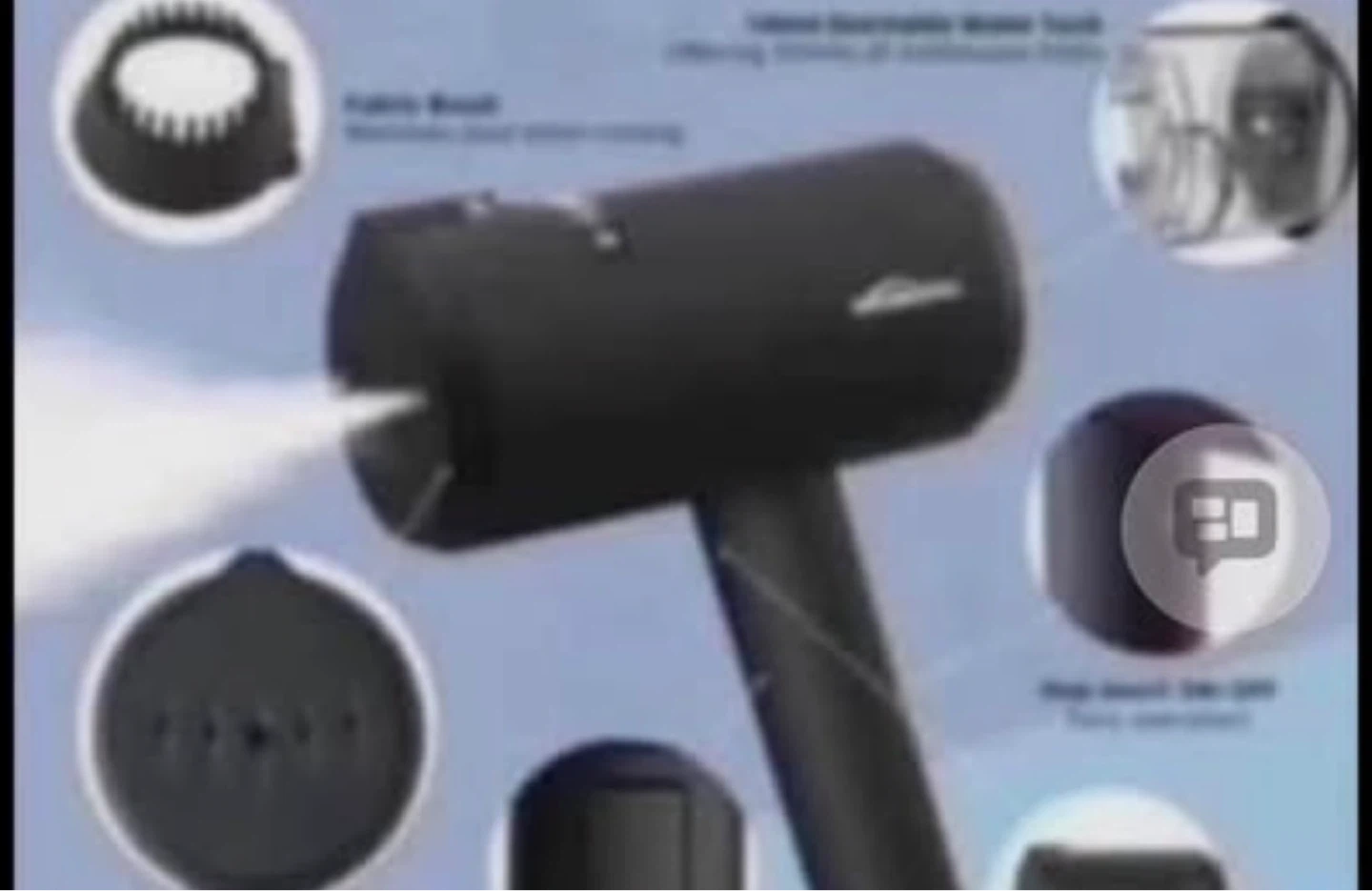 Portable Handheld Garment Steamer - photo 5