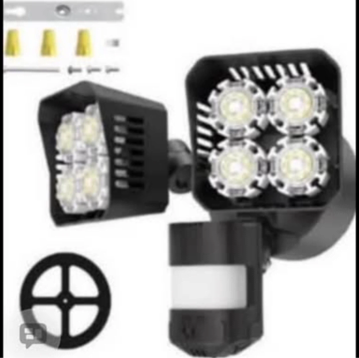 Motion-Activated LED Security Light
