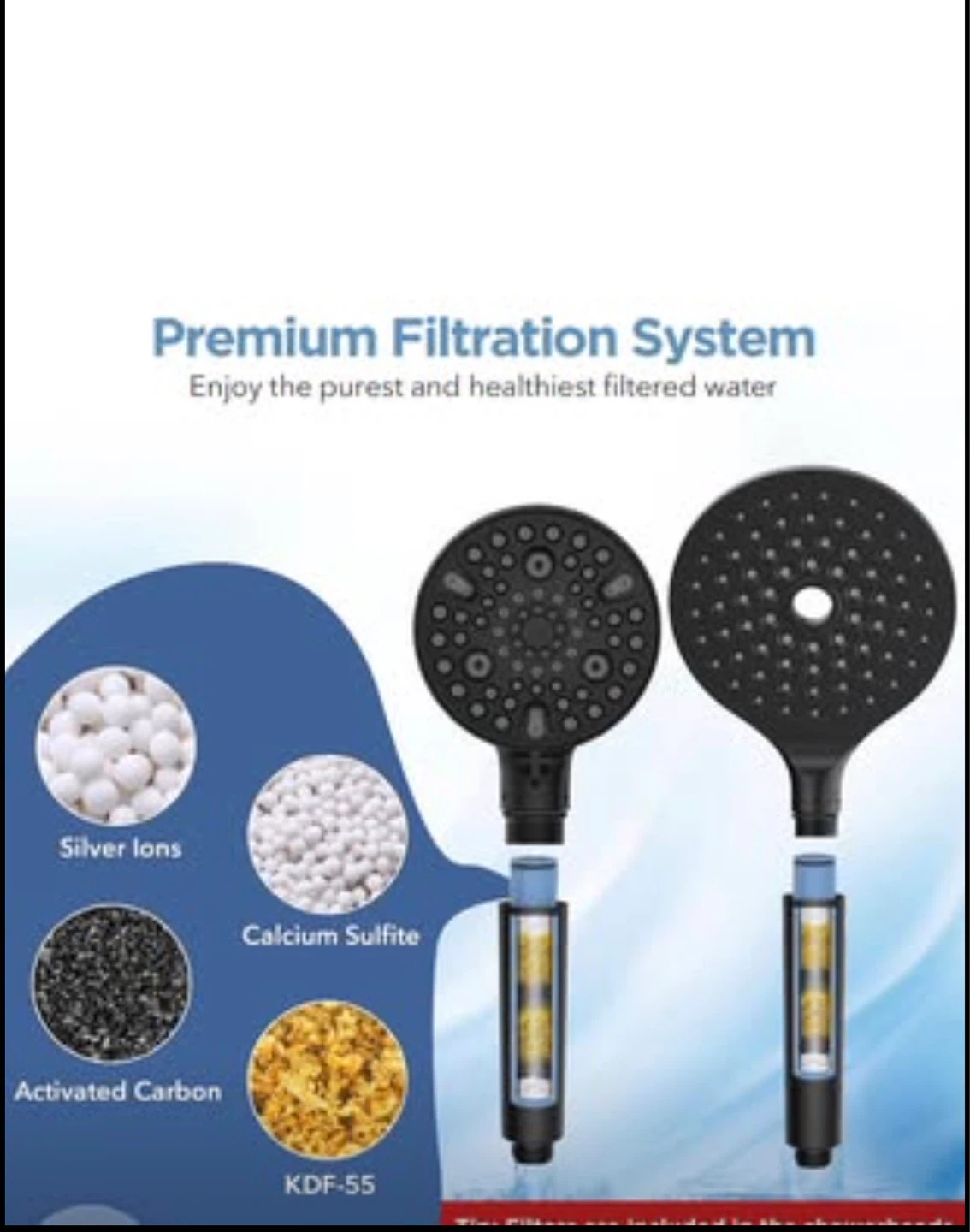 Filtered Shower Head System with 2 Cartridges - photo 4