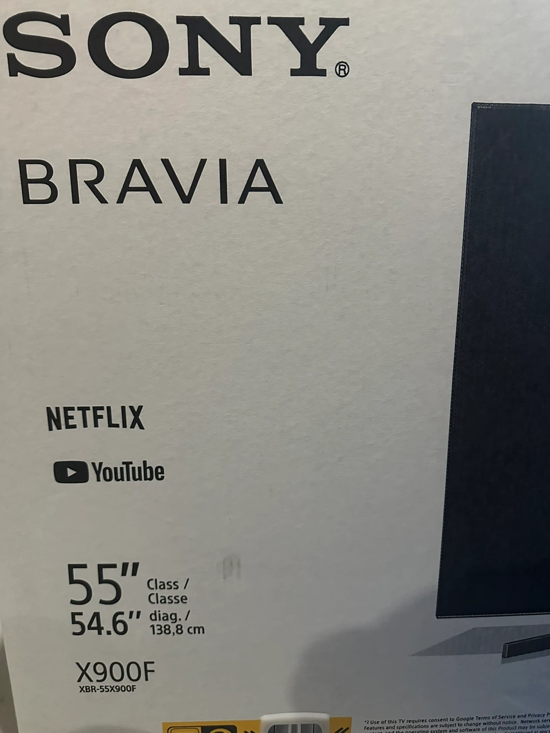 Sony Bravia 55" 4K UHD HDR Android TV - photo 4