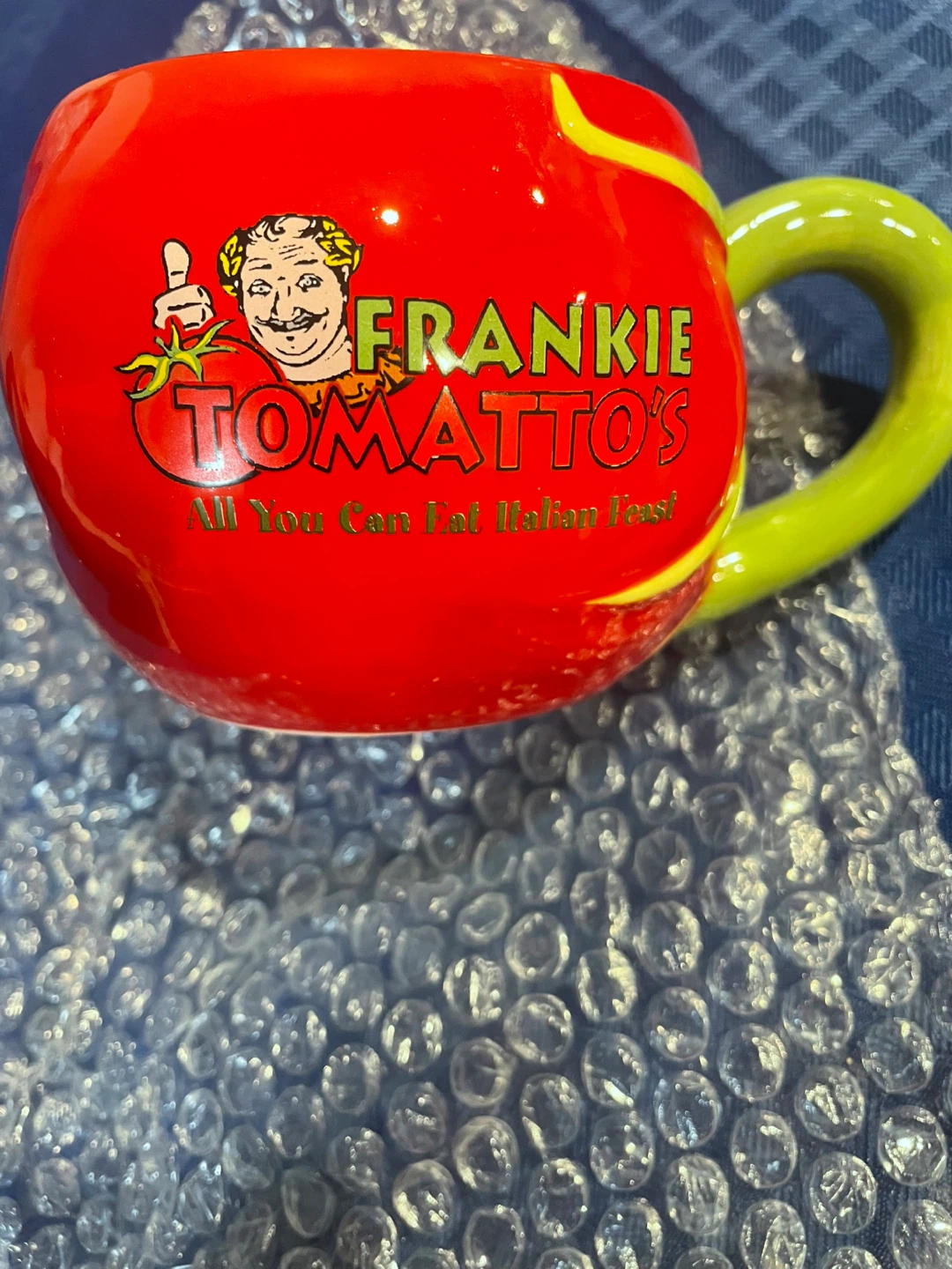 Frankie Tomatto's "All You Can Eat Italian Feast" Mug