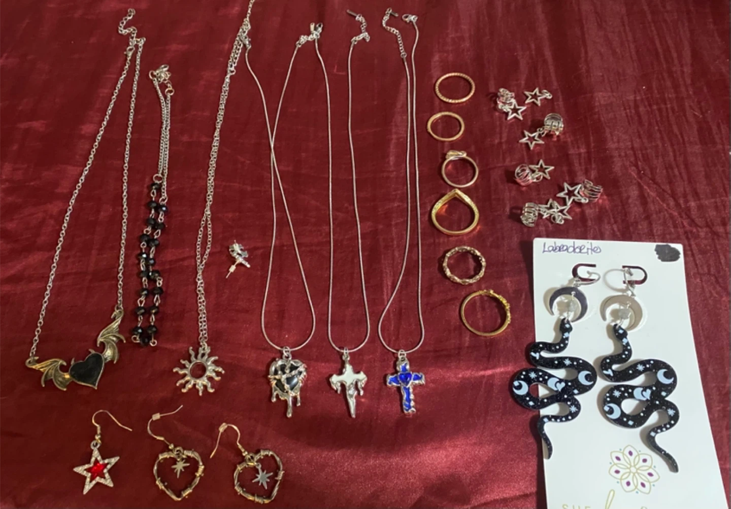 Gothic & Celestial Jewelry Lot