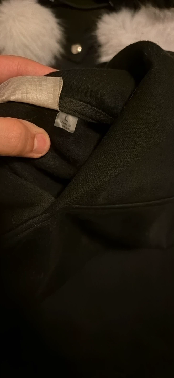 Fear of God Essentials Hoodie Black Size L - photo 3