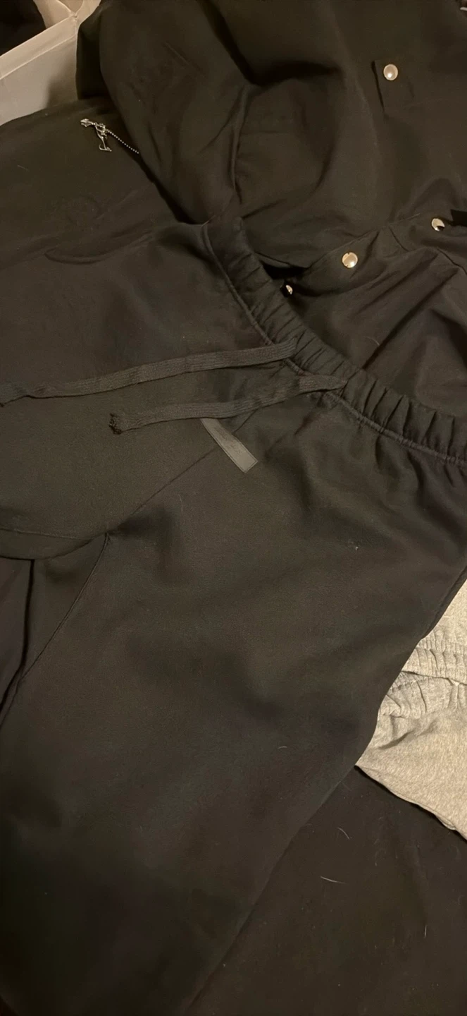 Fear of God Essentials Hoodie Black Size L