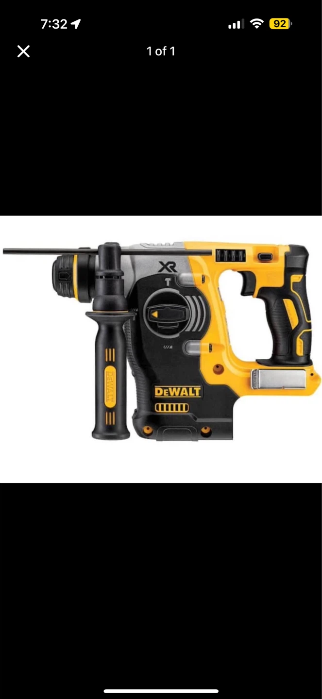 DEWALT XR Cordless Rotary Hammer Drill