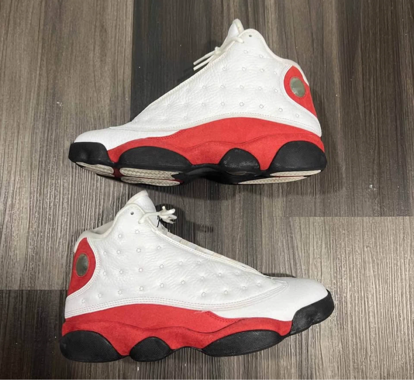 Air Jordan 13 Retro "Playoffs" White Red Black Mens Size 9