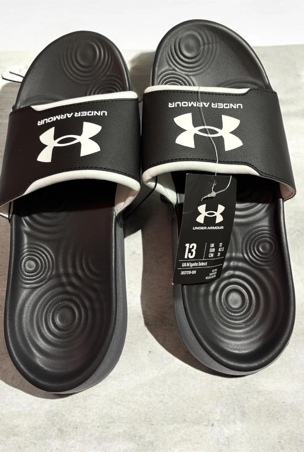 Under Armour Ignite Select Slides Men's Size 13 Black - photo 2