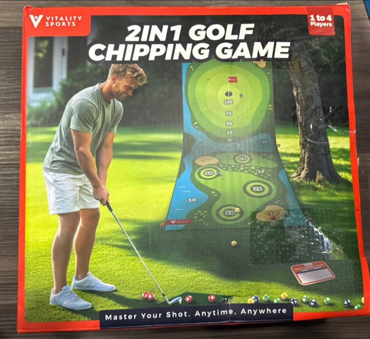 Vitality Sports 2-in-1 Golf Chipping Game