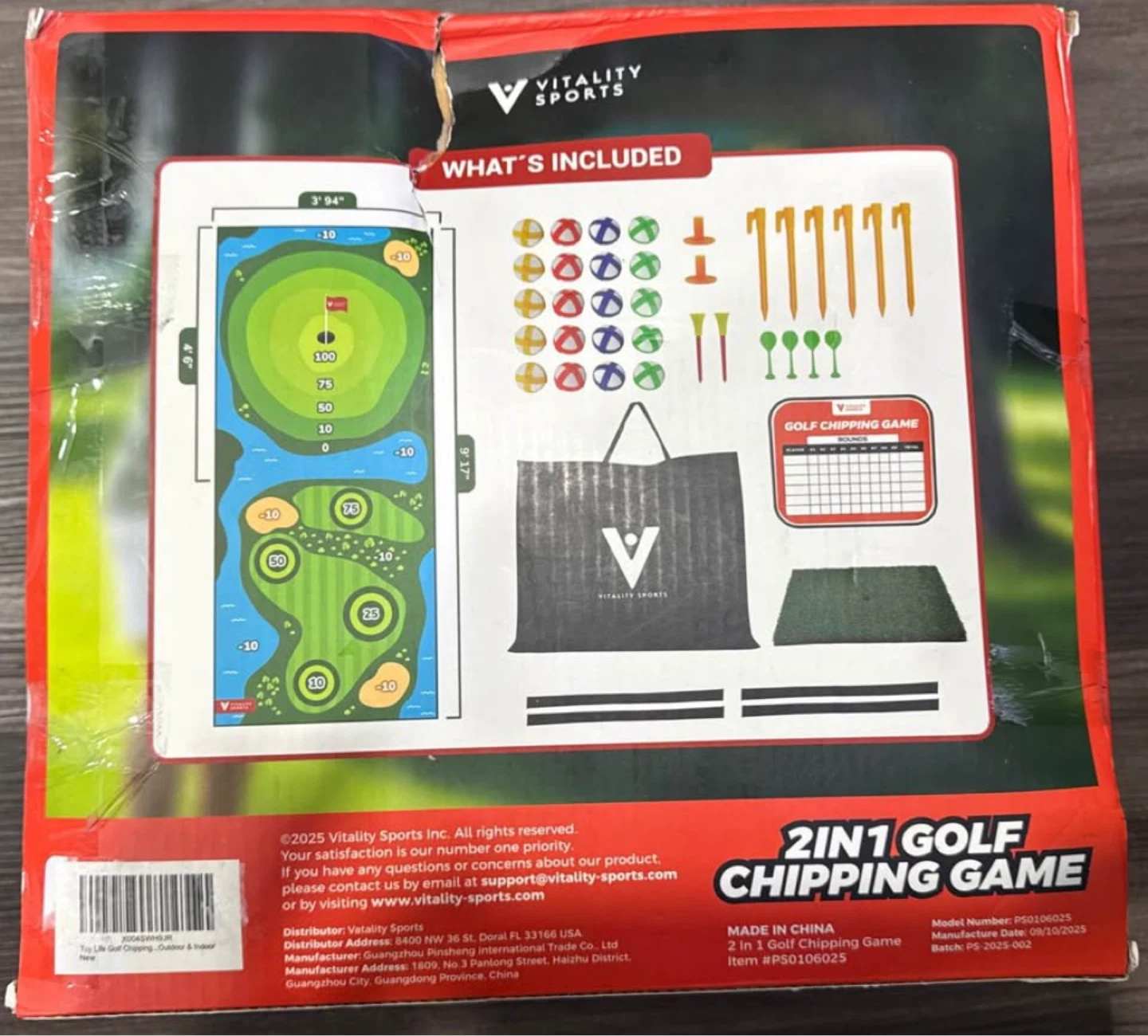 Vitality Sports 2-in-1 Golf Chipping Game - photo 3