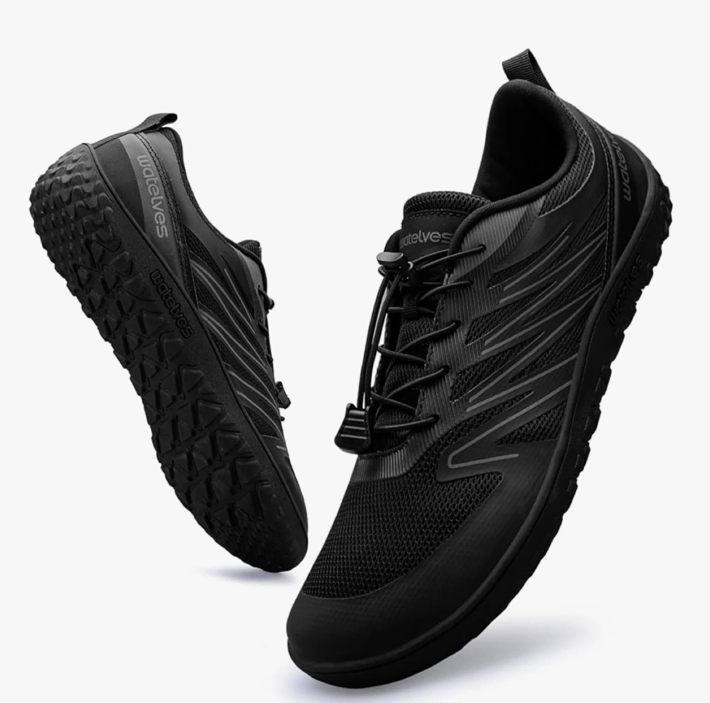 Waterelves Black Water Shoes - Size 39