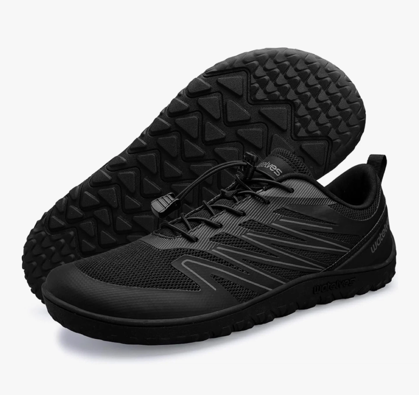 Waterelves Black Water Shoes - Size 39 - photo 2