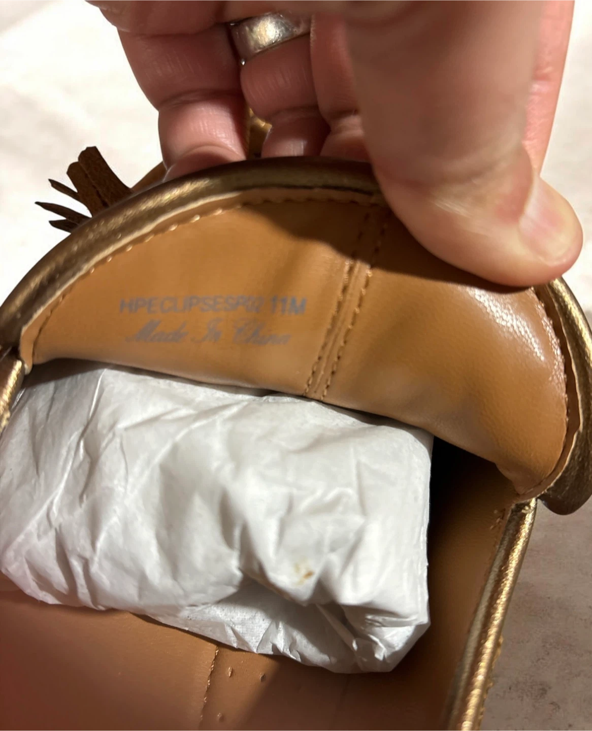 Donald Pliner Suede Tassel Loafers Brown Size 11M - photo 4