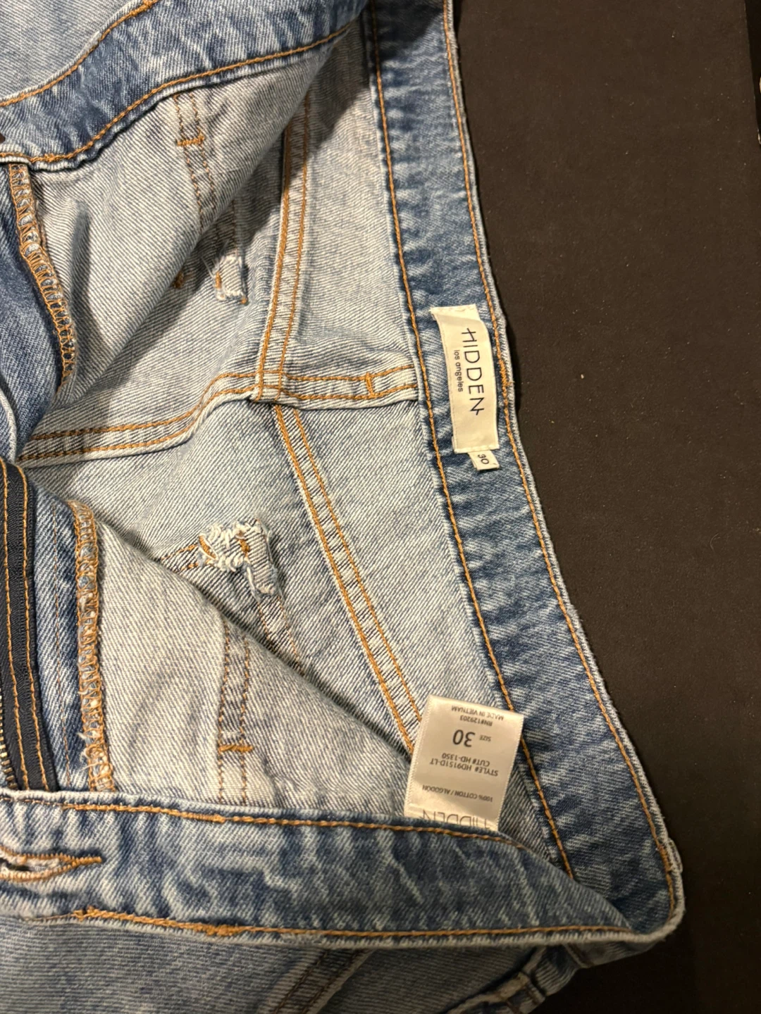 HIDDEN Drip Jeans Sz 30 - photo 2