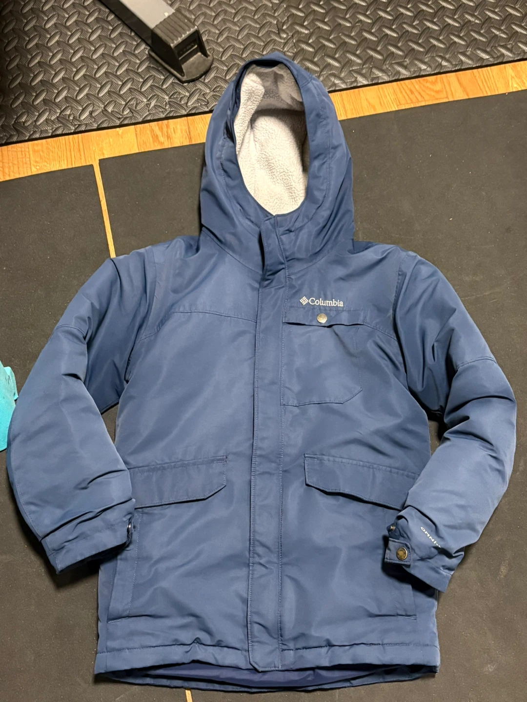 Columbia Youth Winter Jacket - Blue - Size M