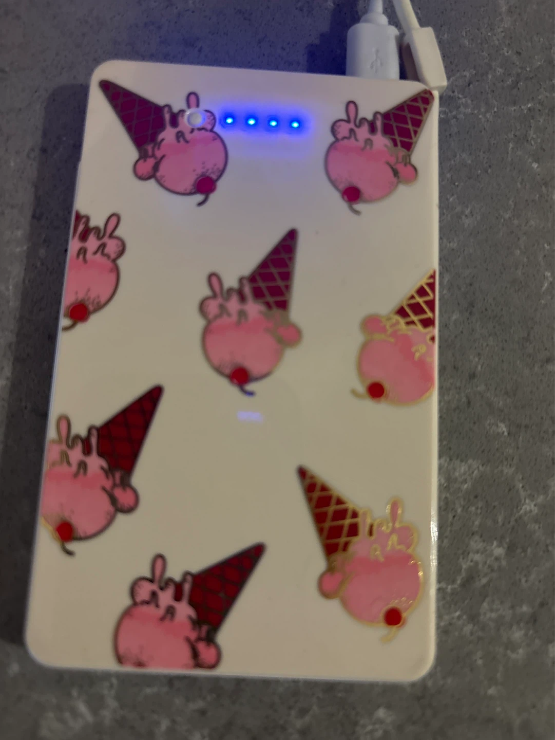 Sonix  Portable Power Bank - Ice Cream Design - photo 2