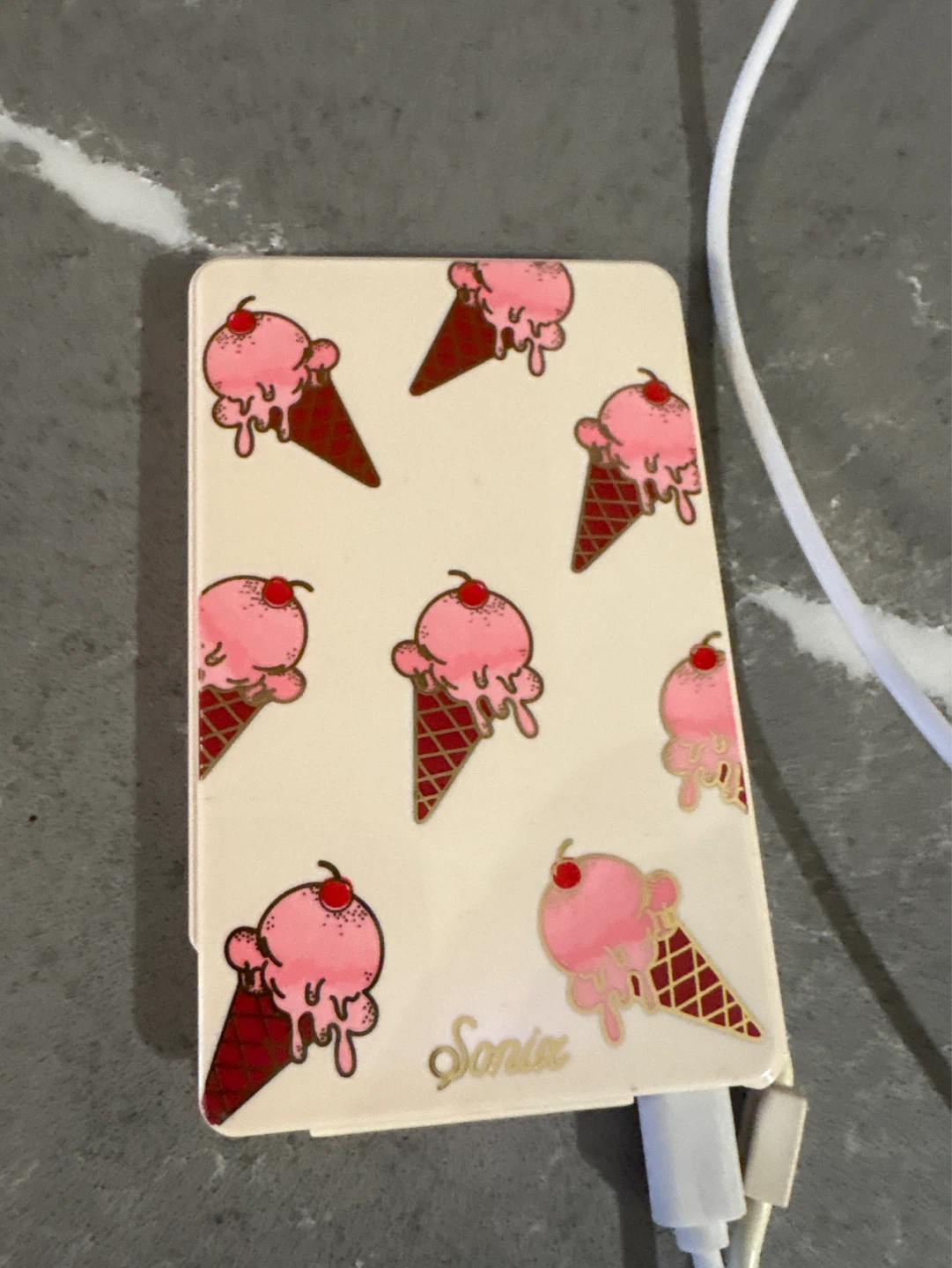 Sonix  Portable Power Bank - Ice Cream Design