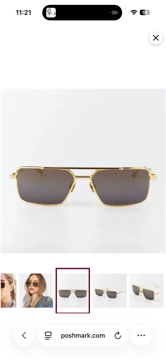Valentino V-Sei Sunglasses $790