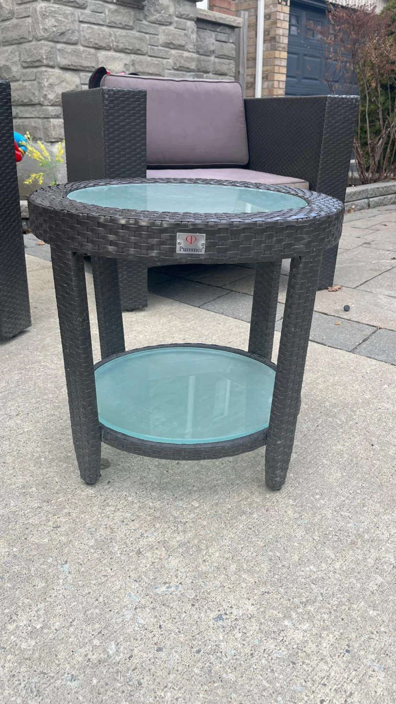 Pummer wicker conversation patio set $200 firm - photo 5