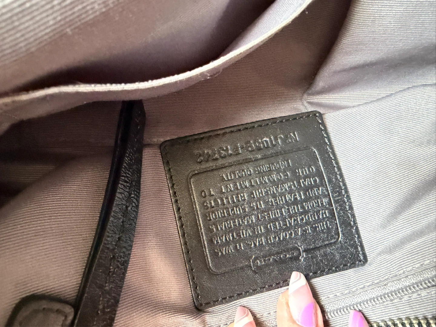 Coach Black Signature Monogram Tote Bag + crossbody set - photo 2