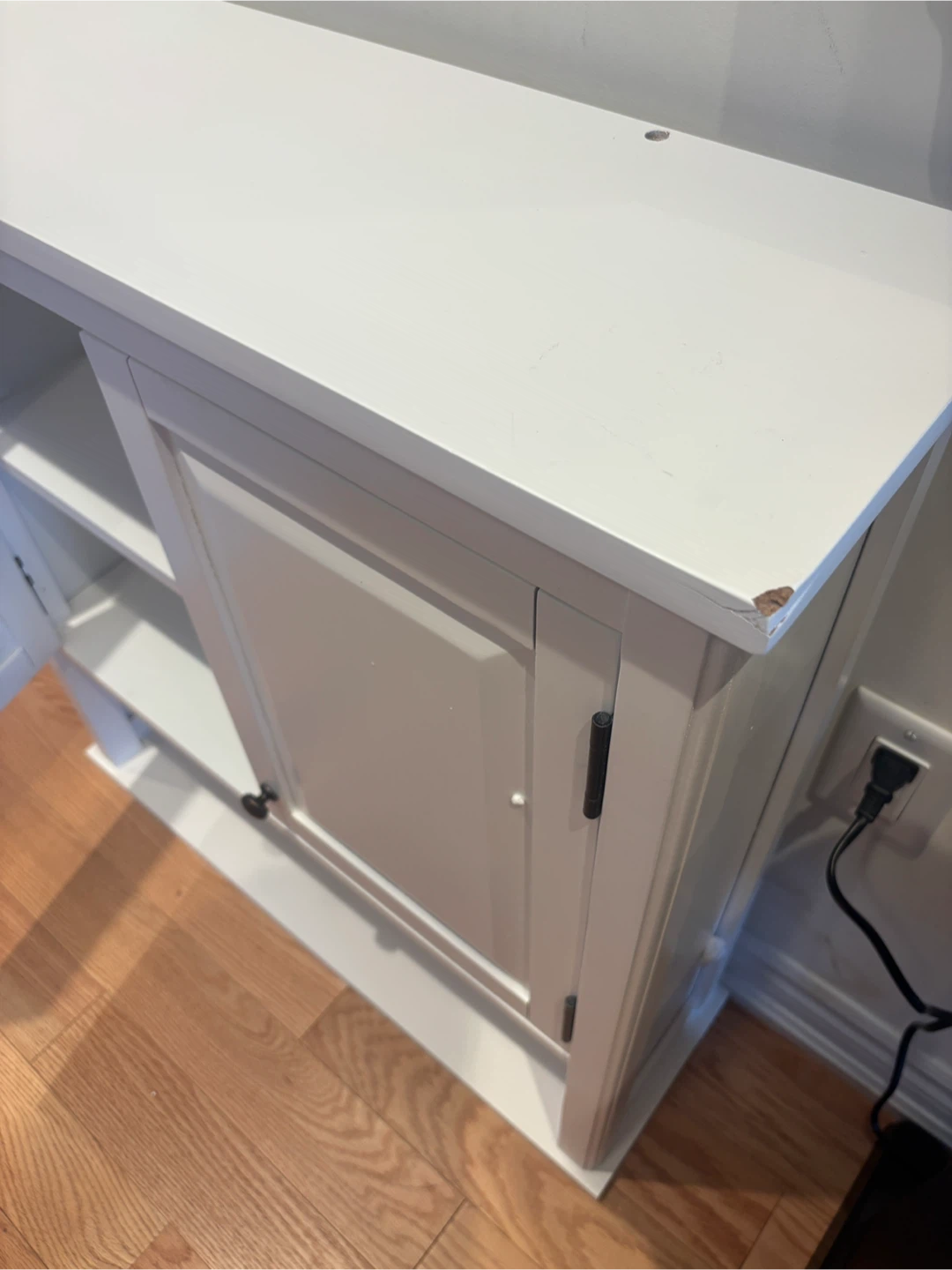 White Dorset Wall Bathroom Cabinet - 27"W x 29"H - photo 5