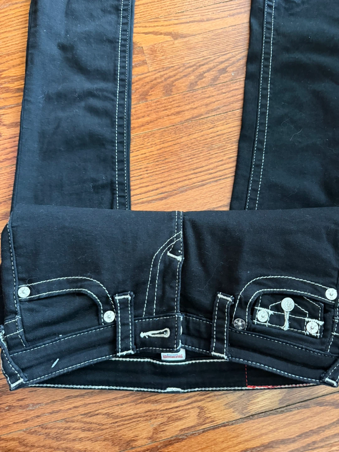 True Religion Section Slim Straight Black Jeans - photo 3