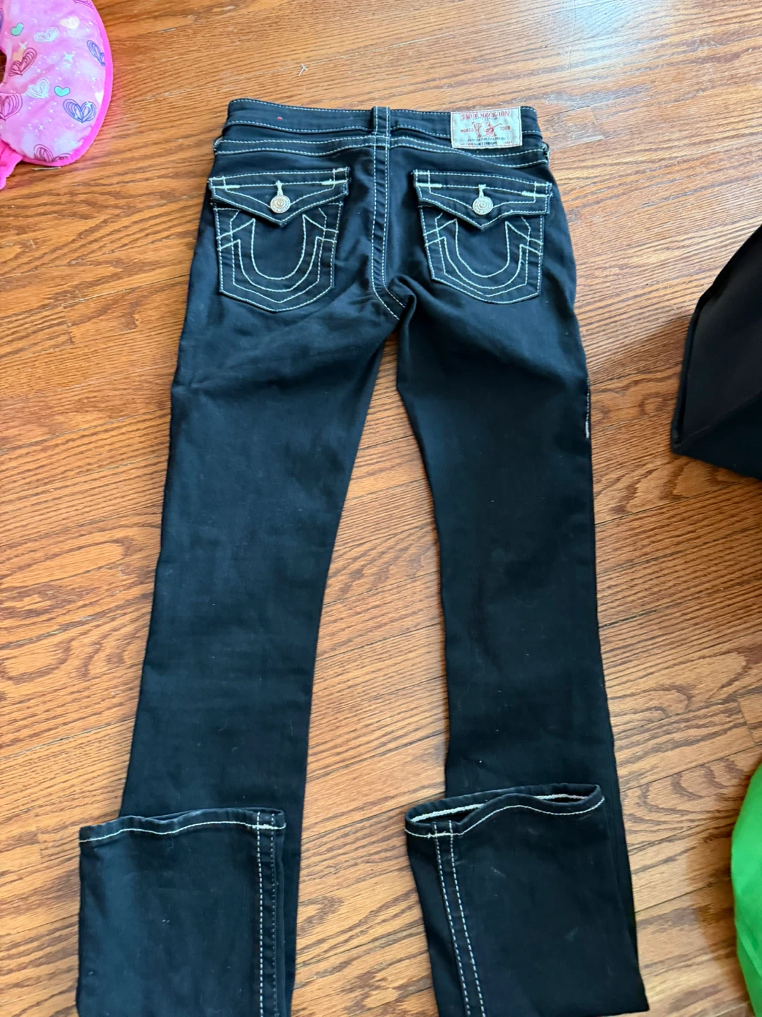 True Religion Section Slim Straight Black Jeans - photo 5