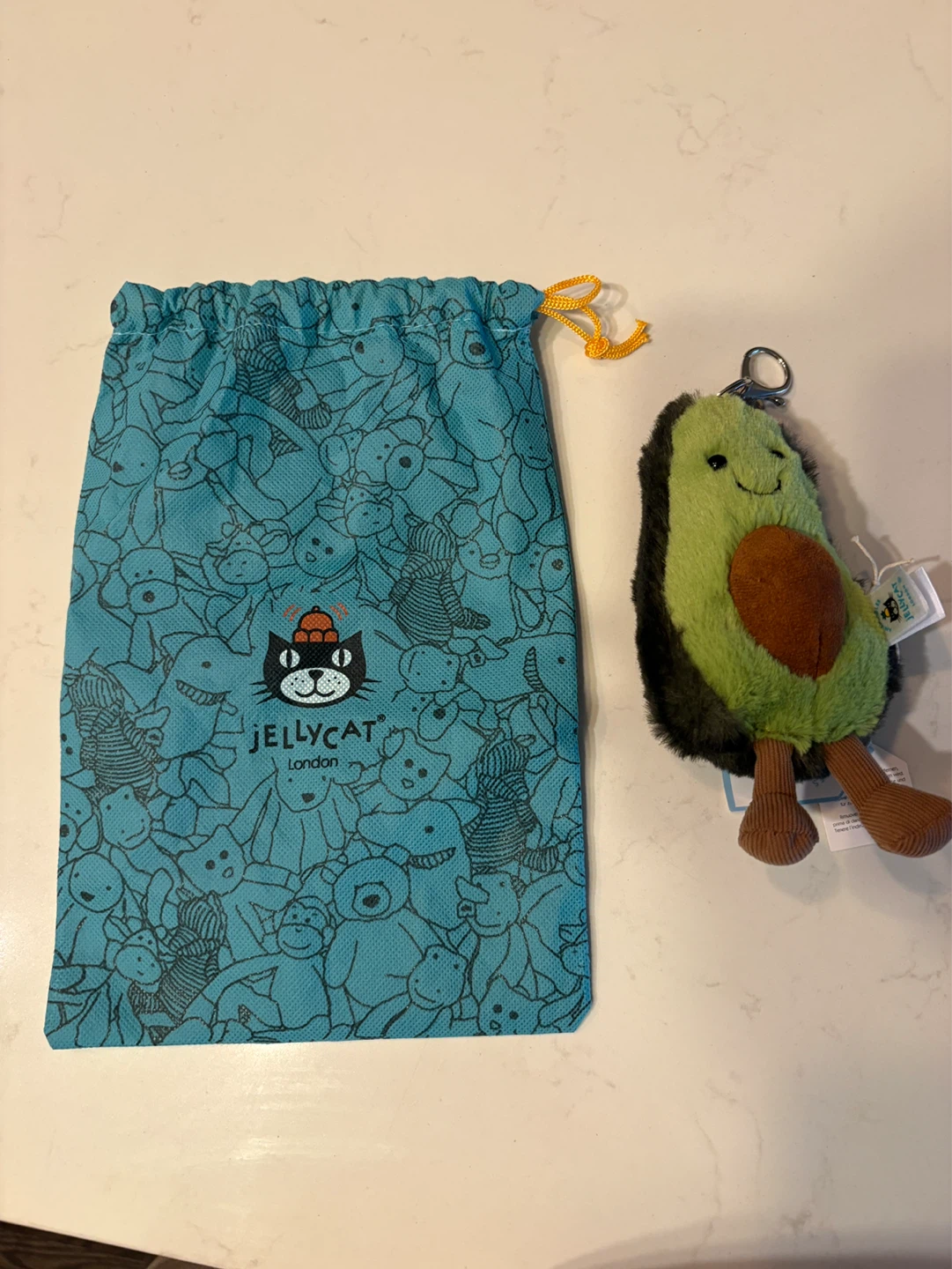 Jellycat Avocado Keychain NWT - photo 2