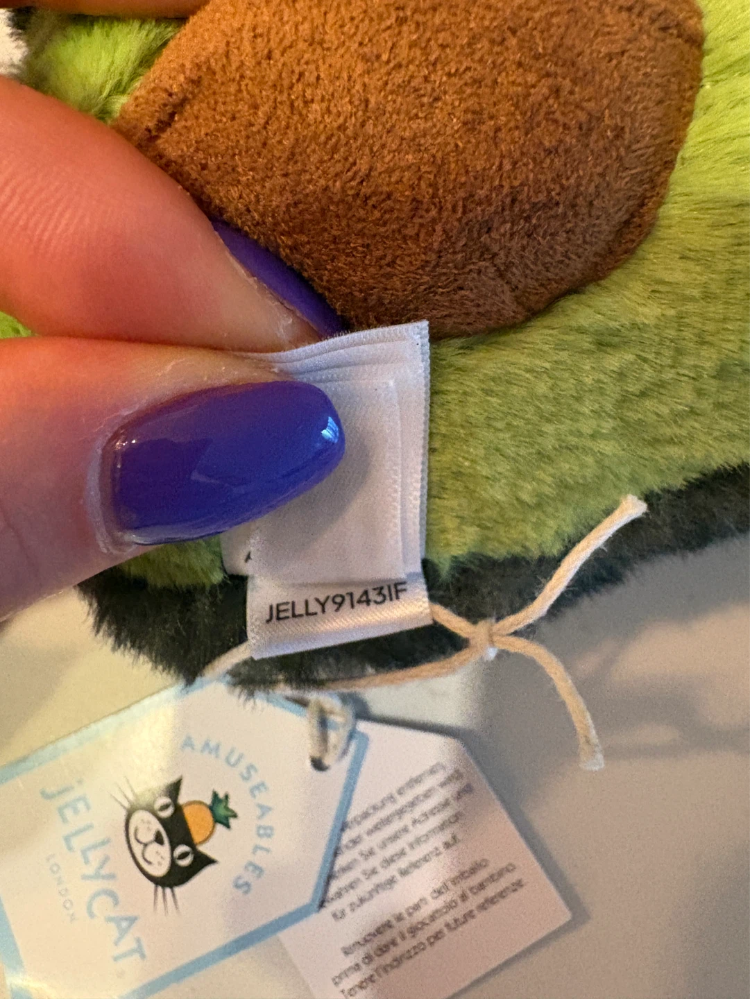 Jellycat Avocado Keychain NWT - photo 4