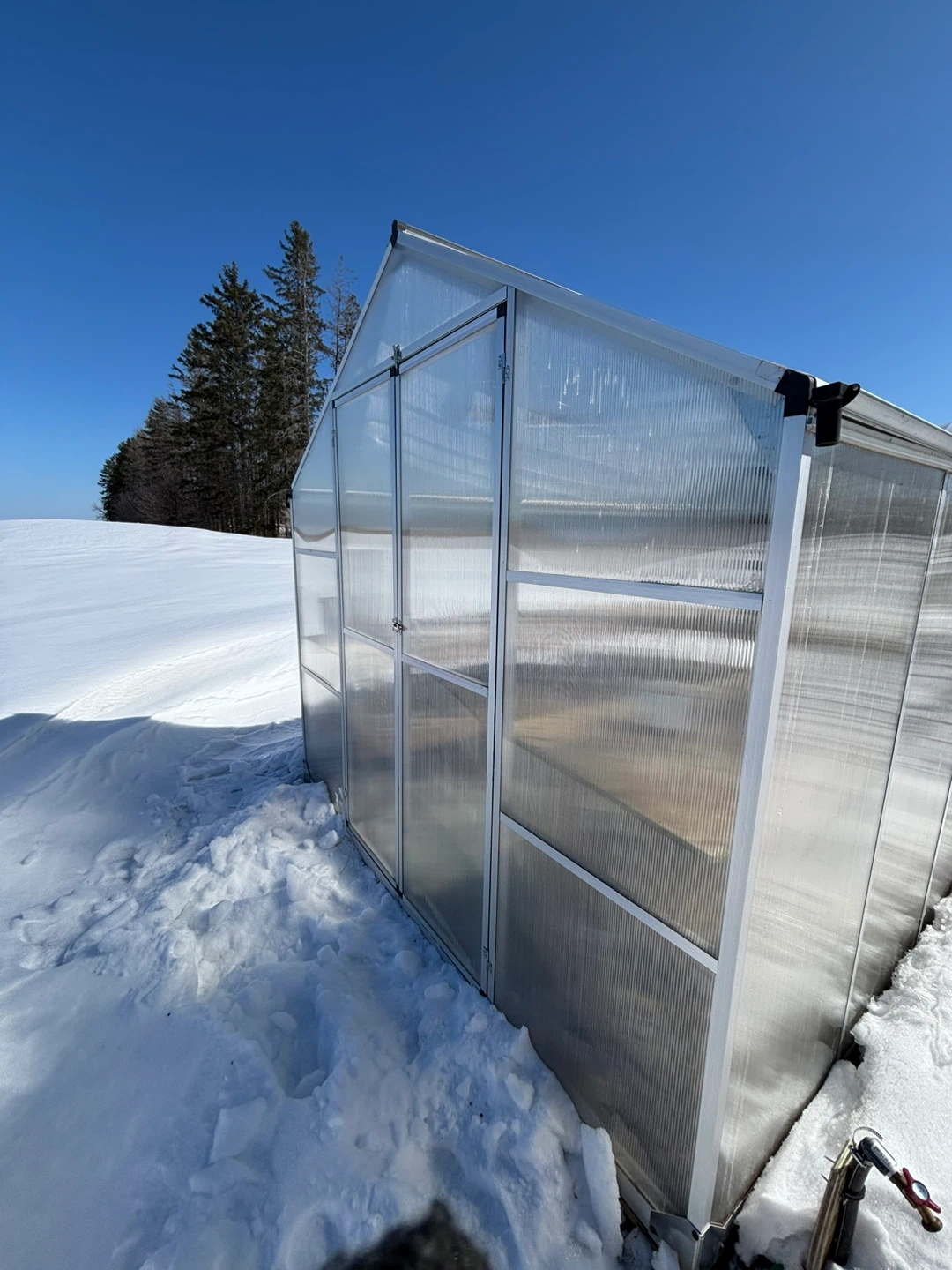 Greenhouse with Shelving - photo 2