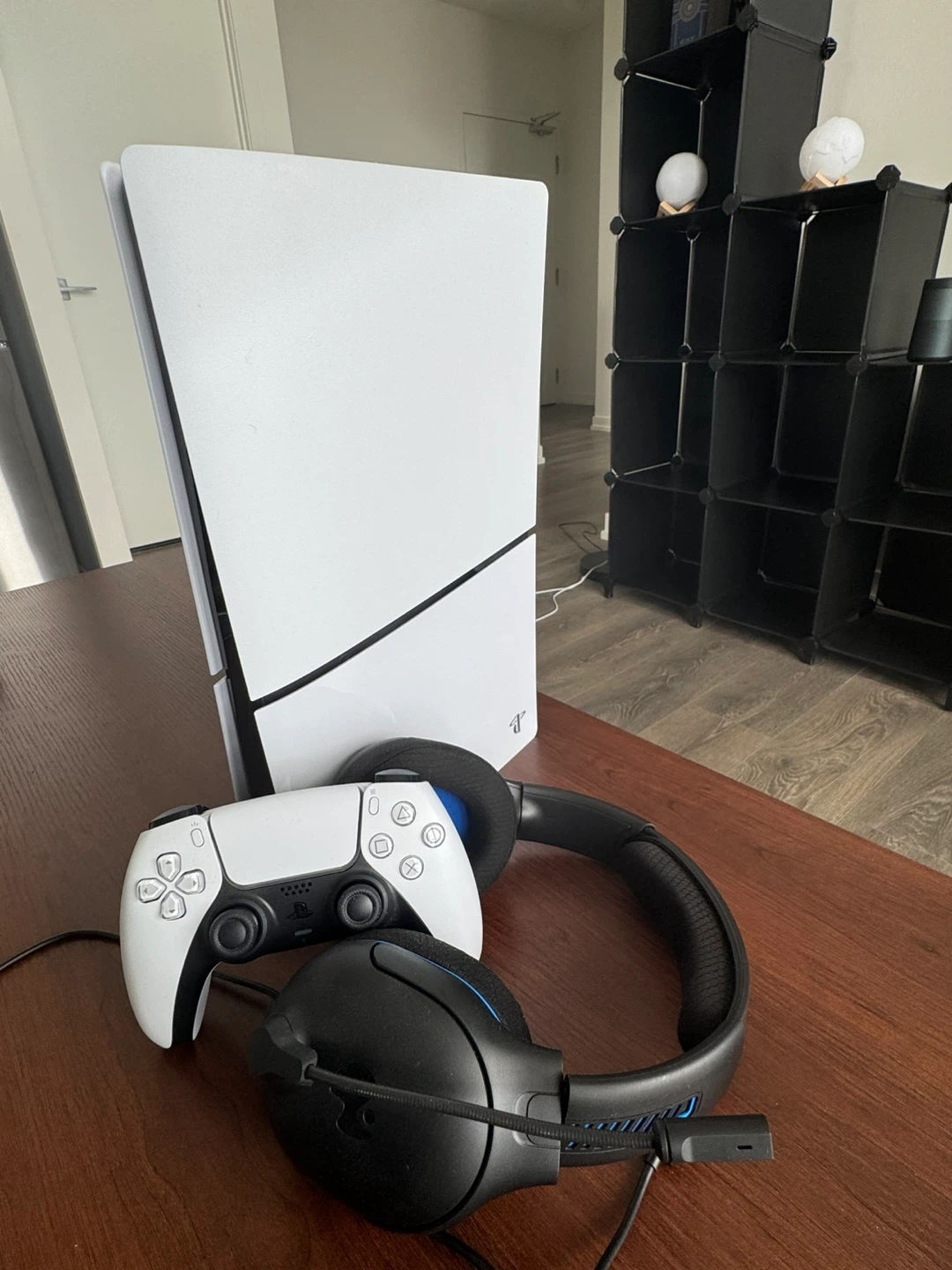 PlayStation 5 Console with Controller and Headphones