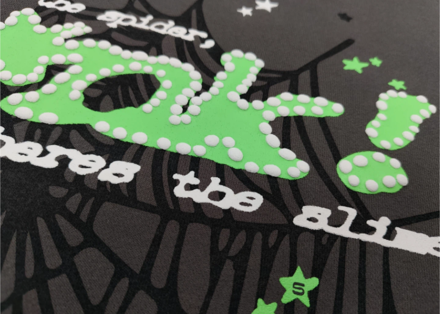Grey and green Spider Colorway - photo 4