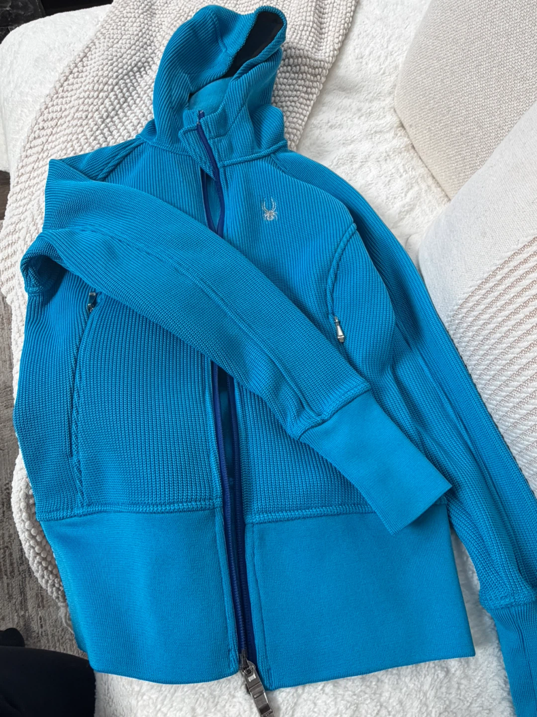 Spyder blue hoodie - photo 2