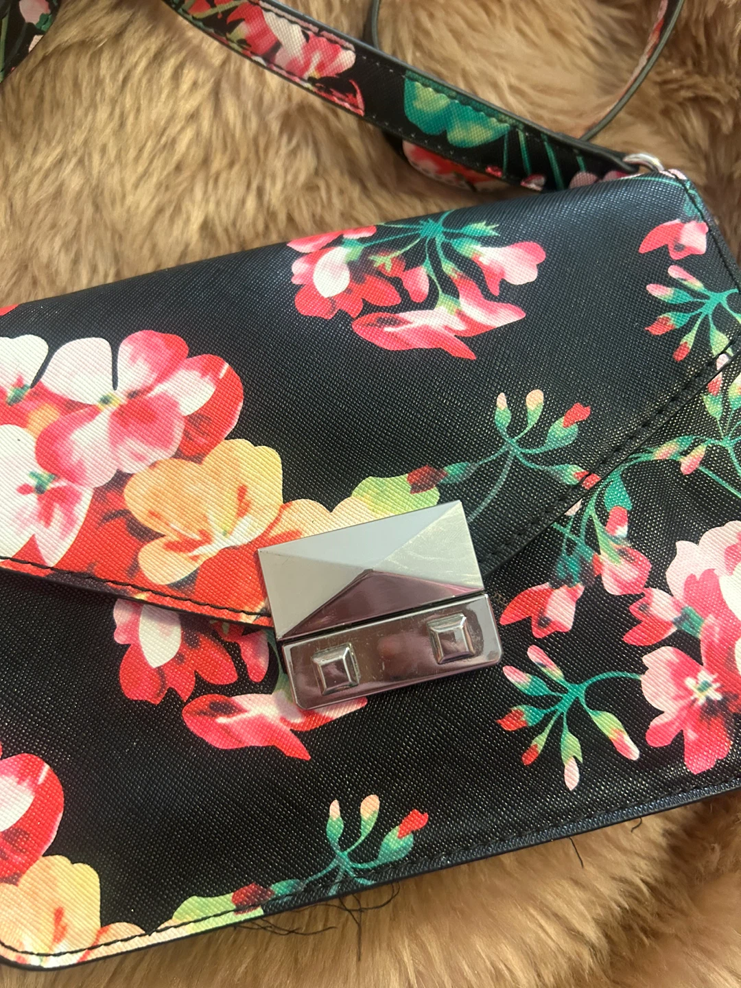 NEW FLORAL CROSSBODY BAG BY MANGO - photo 3