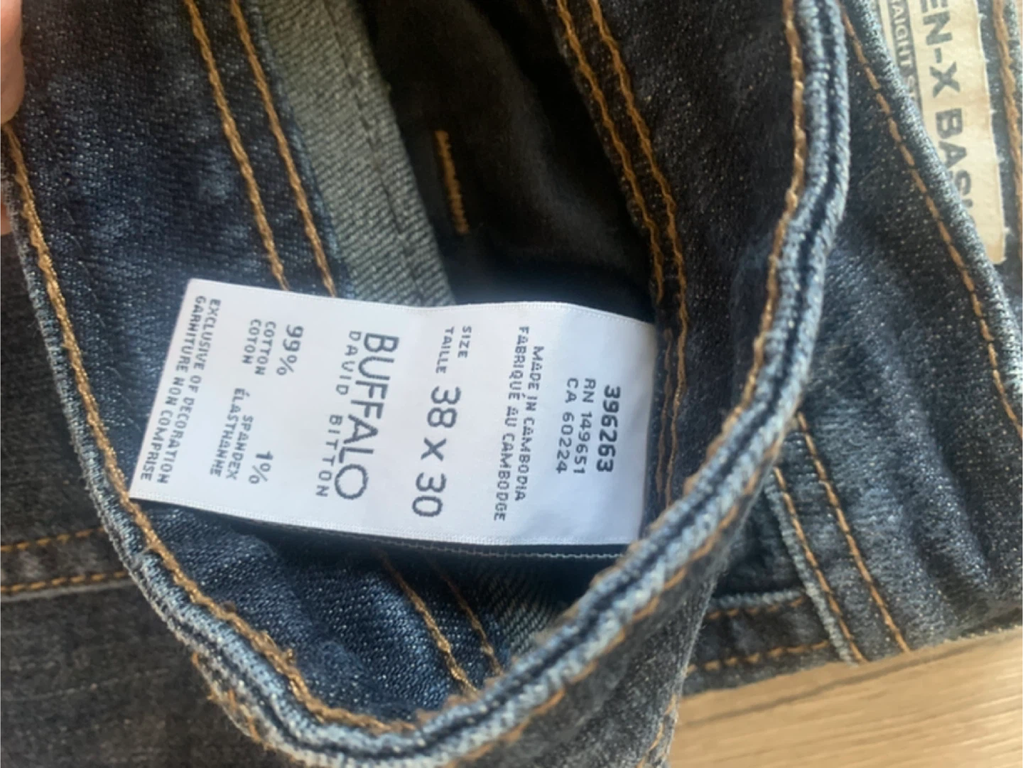 Buffalo David Bitton Jeans - Size 38x30 - photo 4