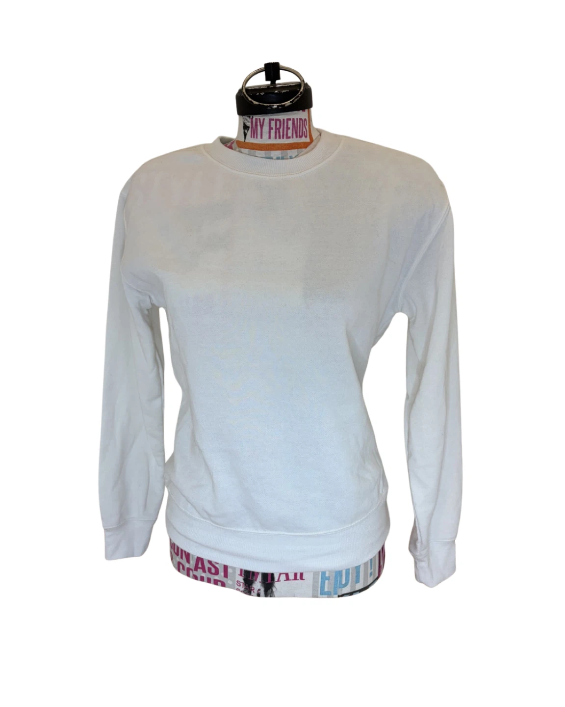 White Crewneck Sweatshirt