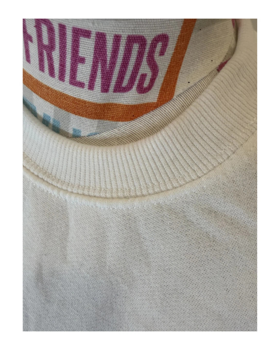 White Crewneck Sweatshirt - photo 2