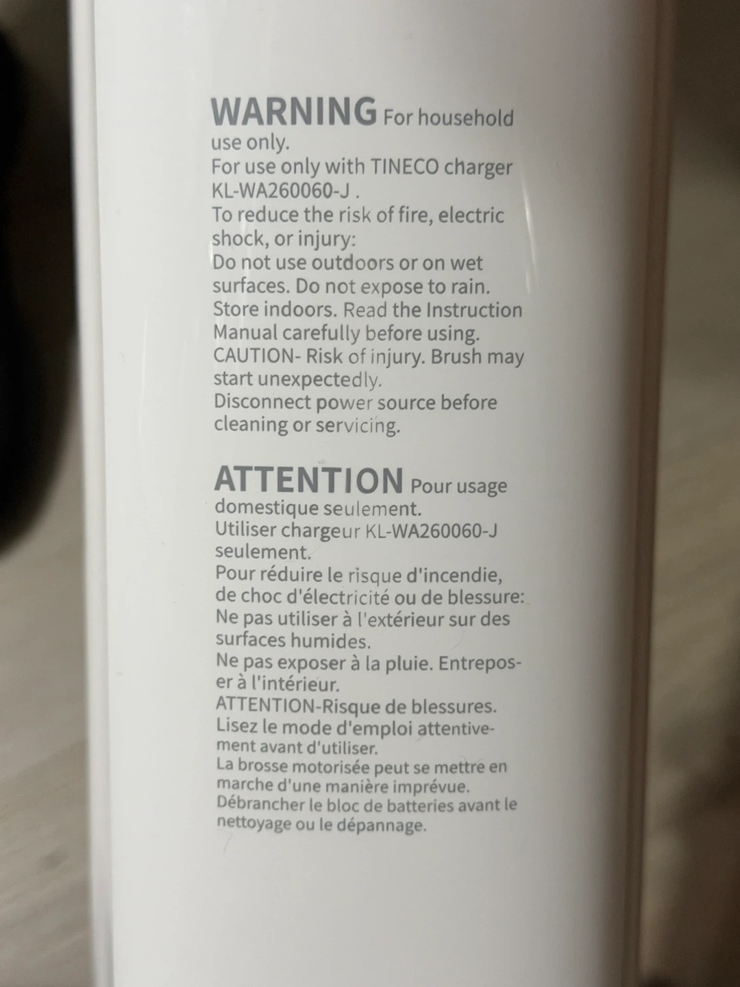 Tineco Cordless Floor Washer FW1B0200US - photo 5