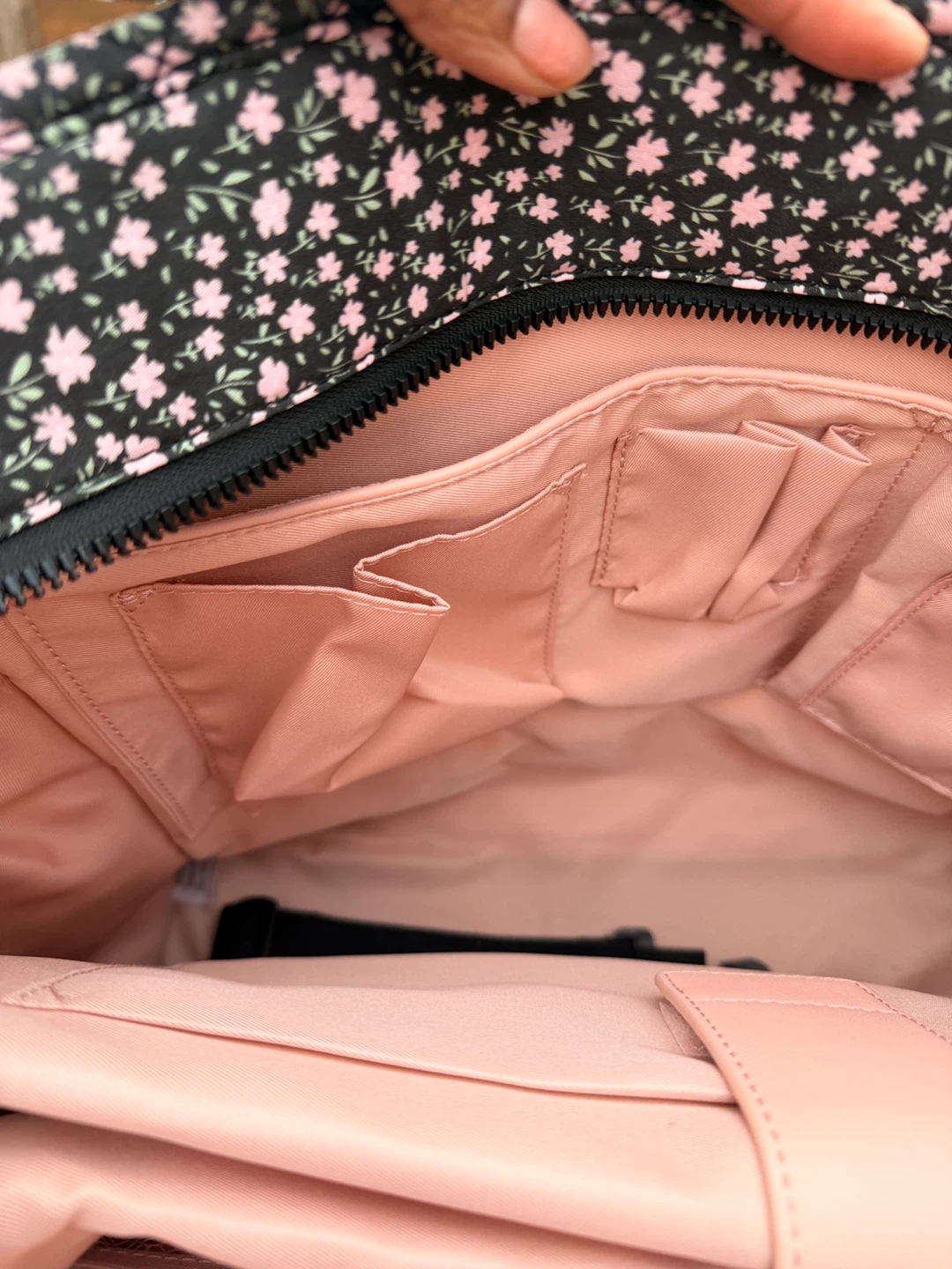 Poppy & Peonies Quilted Tote Bag - photo 5
