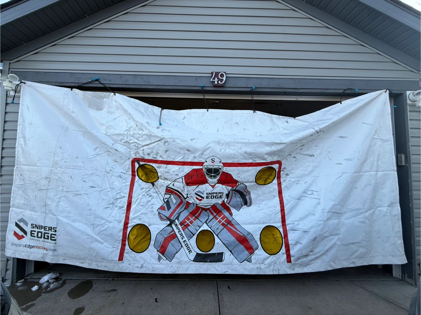 Snipers Edge Hockey Training Banner