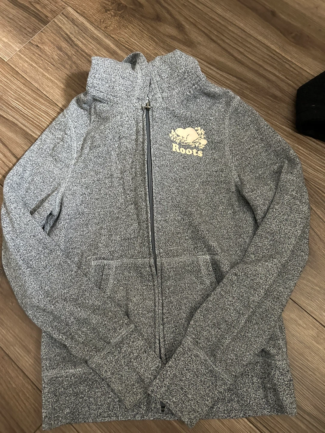 Roots Kids Zip-Up Hoodie - Grey, Size XXL - photo 2